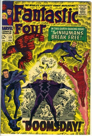 FANTASTIC FOUR #059 © February 1967 Marvel Comics